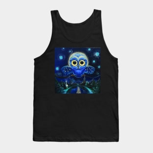 Images of Astrology: The Supermoon Owl Tank Top